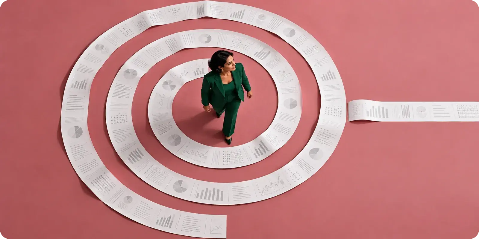 Paper spiral